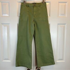Kut From The Kloth Green Meg Wide Leg Pants